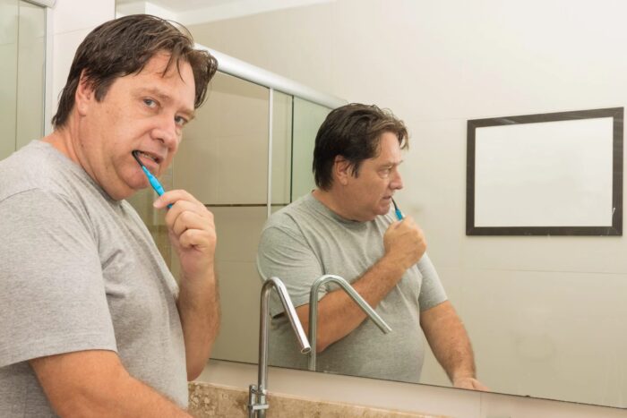 Brushing, grooming, dressing, bathing, toileting, taking medications and moving about are the most common ADLs.