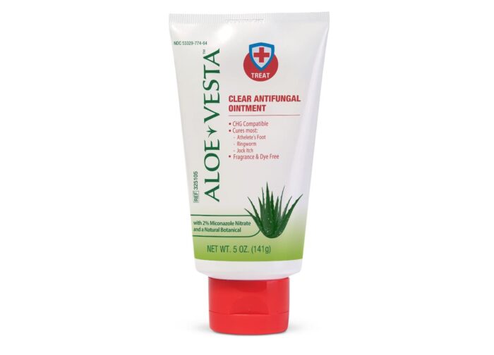 Aloe: Superficial Fungal Infection Treatment with Miconazole Nitrate