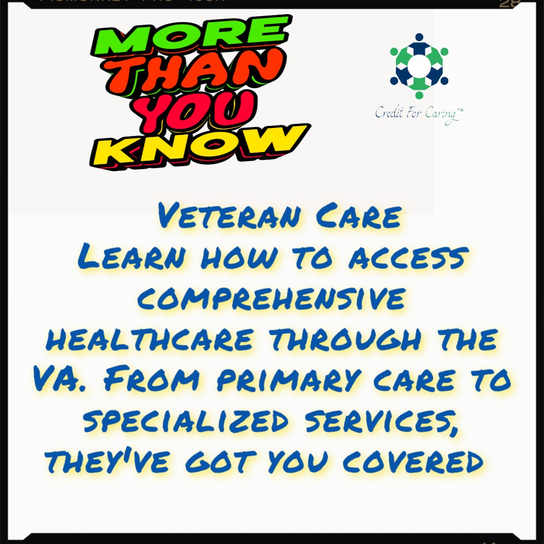 Honoring our veterans' service! Learn how to access comprehensive healthcare through the VA. From primary care to specialized services, they've got you covered.