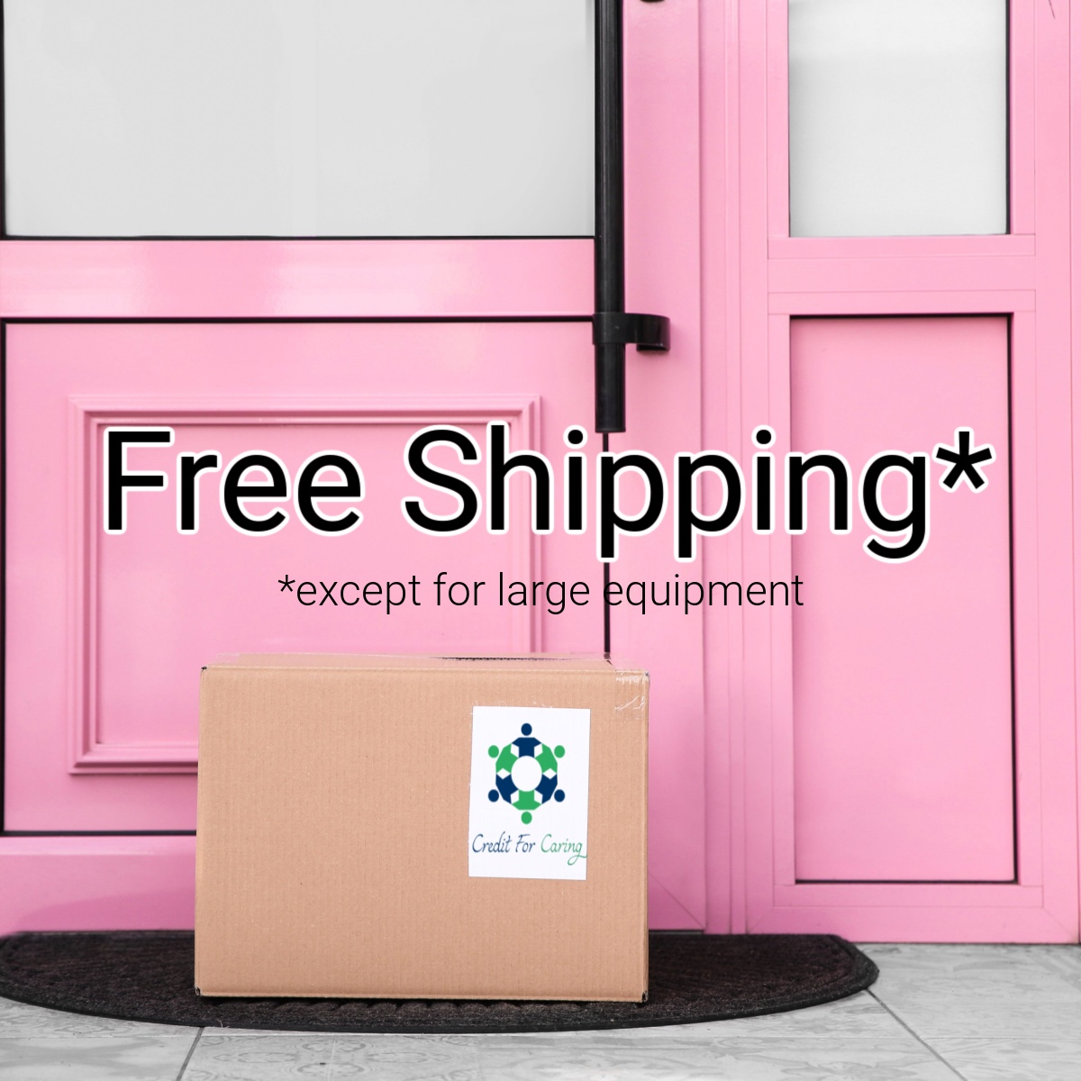 We offer free shipping on most orders. Fast free delivery