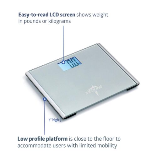 Digital Scale: Measure Up to 440 lb Backlit LCD