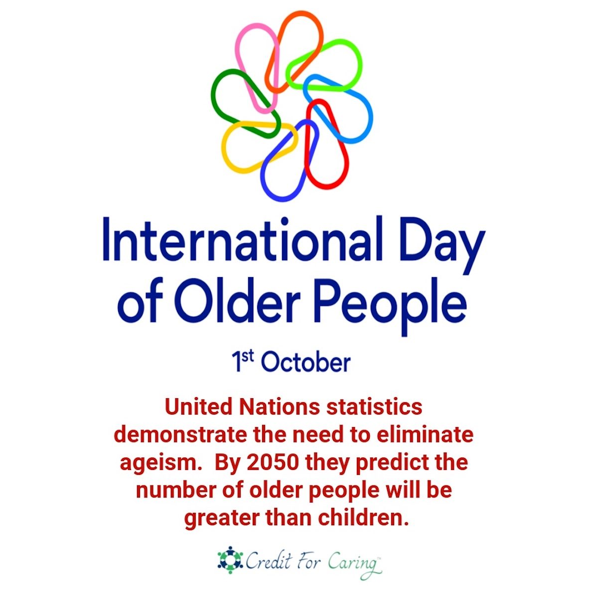 United Nations International Older Persons Celebration As the world celebrates the International Day of Older Persons, it is important to recognize the profound demographic shift taking place globally. Life expectancy is rising, and birth rates are declining, resulting in a significant increase in the older population. This shift presents both challenges and opportunities for societies across the globe. While the day is passed, the United Nations continues to work on this issue throughout the month to build initiatives for a better future.