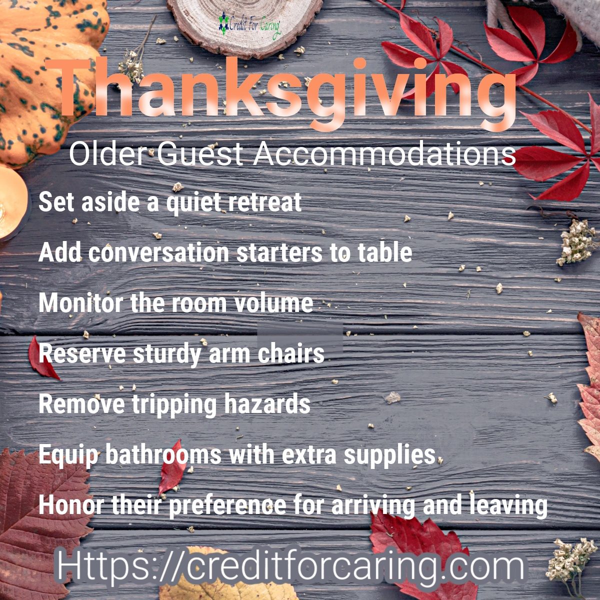 Learn best practices for a successful intergenerational Thanksgiving.