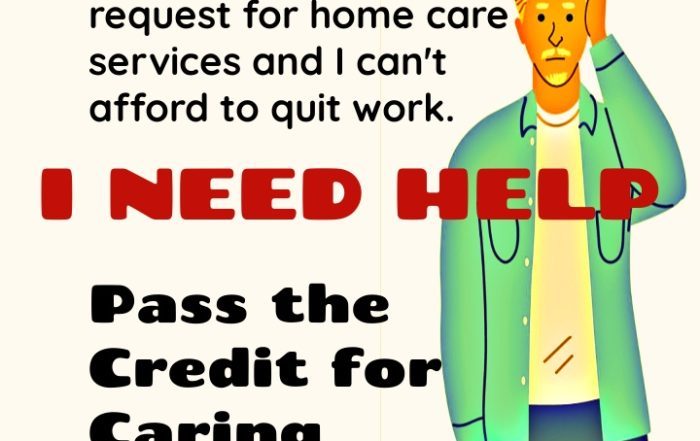 Support Family Caregivers: Pass the Credit for Caring Act!