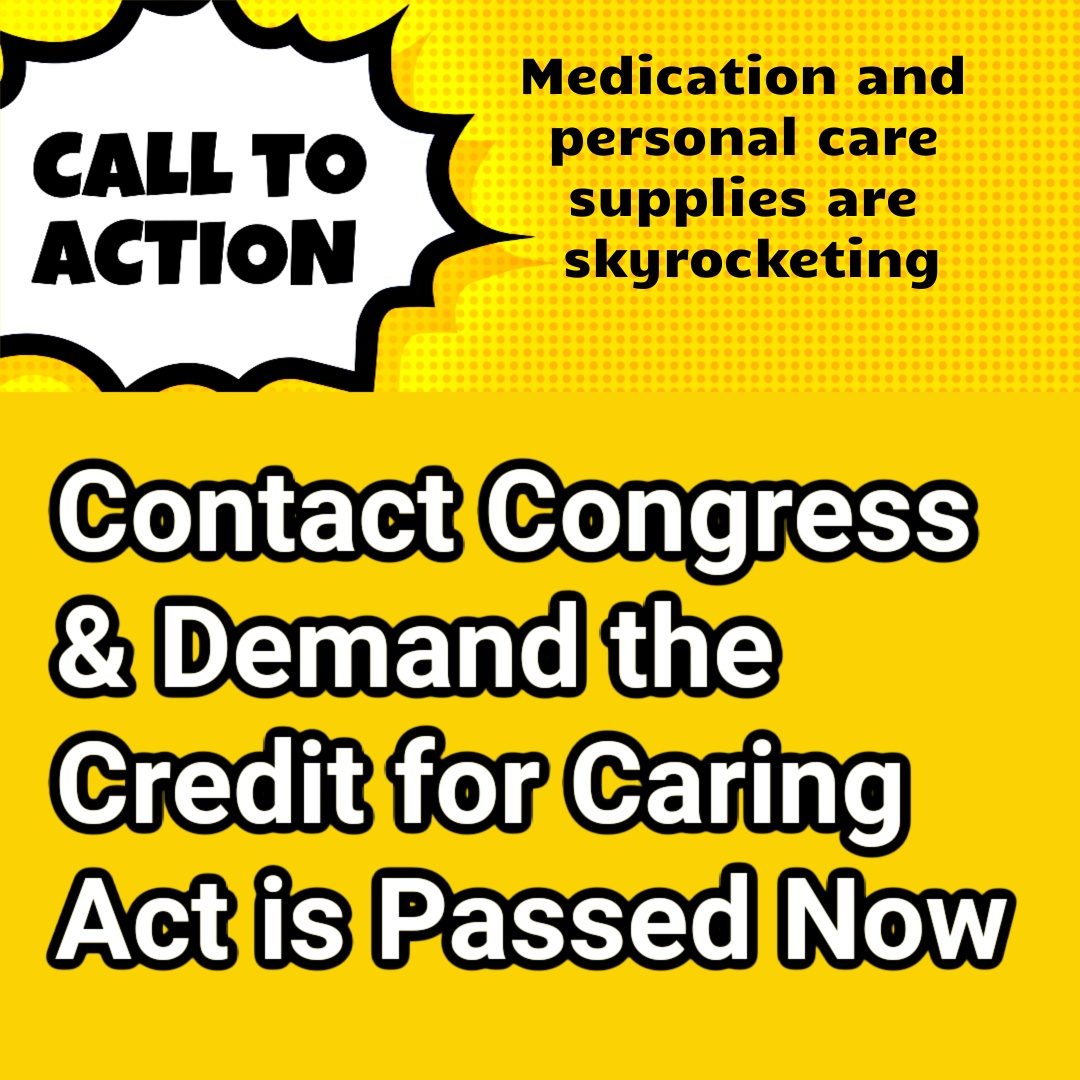 Caregivers Need Support—Pass the Credit for Caring Act NOW!