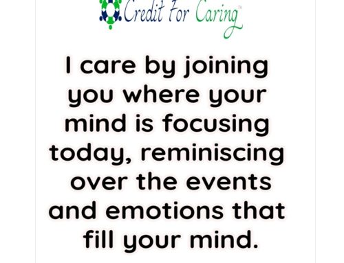 Reminiscing Therapy and Caregiving